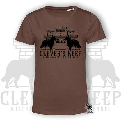 T-shirt CLEVER'S KEEP - Stampa NERA - Uomo o Donna, in tanti colori - dalla XS alla 5XL