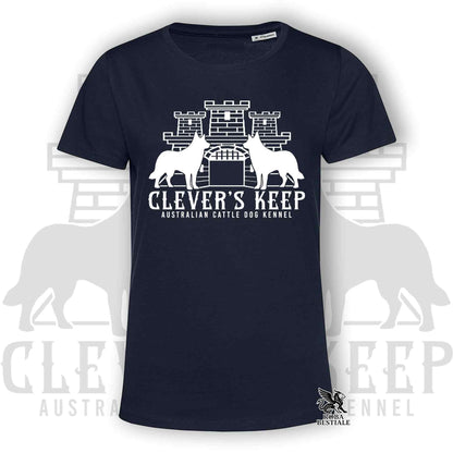 CLEVER'S KEEP T-shirt - WHITE print - Men or Women, in many colours - from XS to 5XL