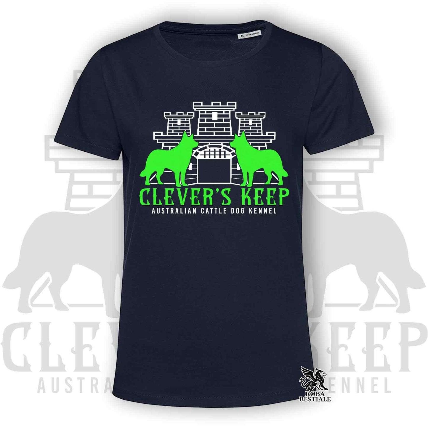 CLEVER'S KEEP T-shirt - NEON GREEN print - Men or Women, in many colors - from XS to 5XL