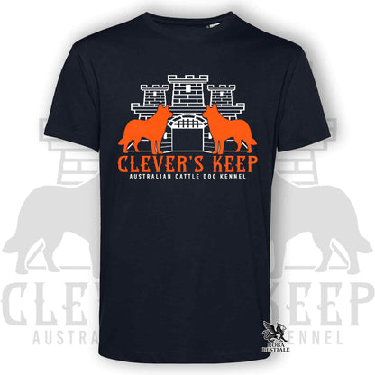CLEVER'S KEEP T-shirt - NEON ORANGE Print - Men or Women, in many colors - from XS to 5XL