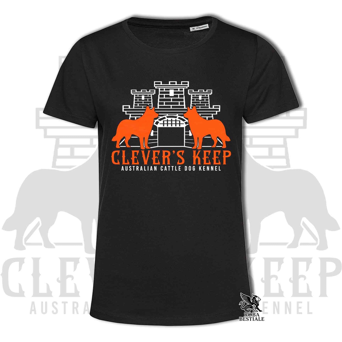 CLEVER'S KEEP T-shirt - NEON ORANGE Print - Men or Women, in many colors - from XS to 5XL