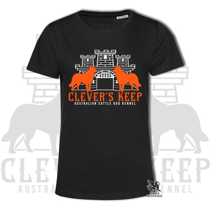 CLEVER'S KEEP T-shirt - NEON ORANGE Print - Men or Women, in many colors - from XS to 5XL