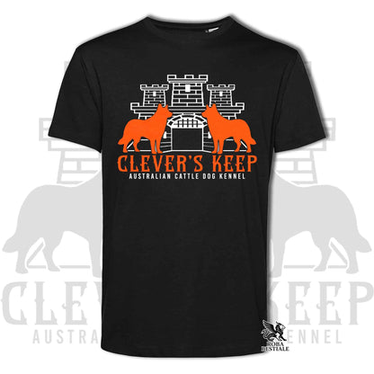 CLEVER'S KEEP T-shirt - NEON ORANGE Print - Men or Women, in many colors - from XS to 5XL