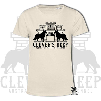 T-shirt CLEVER'S KEEP - Stampa NERA - Uomo o Donna, in tanti colori - dalla XS alla 5XL