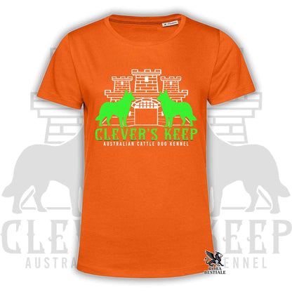 CLEVER'S KEEP T-shirt - NEON GREEN print - Men or Women, in many colors - from XS to 5XL
