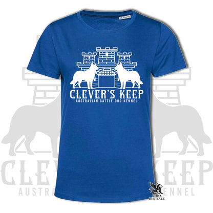 CLEVER'S KEEP T-shirt - WHITE print - Men or Women, in many colours - from XS to 5XL