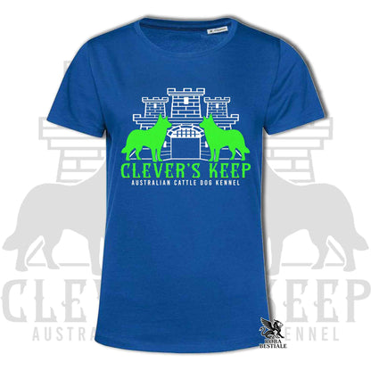 CLEVER'S KEEP T-shirt - NEON GREEN print - Men or Women, in many colors - from XS to 5XL