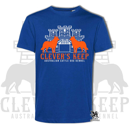 CLEVER'S KEEP T-shirt - NEON ORANGE Print - Men or Women, in many colors - from XS to 5XL