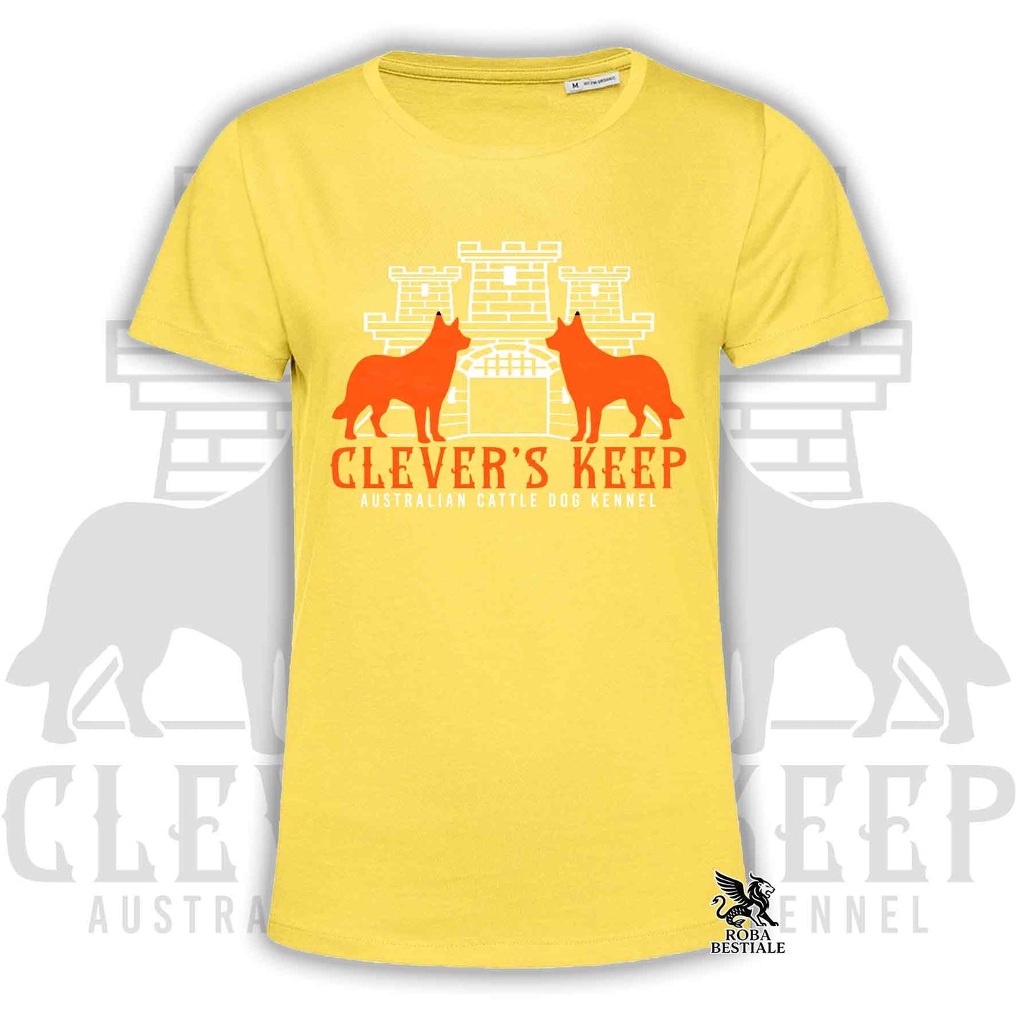 CLEVER'S KEEP T-shirt - NEON ORANGE Print - Men or Women, in many colors - from XS to 5XL