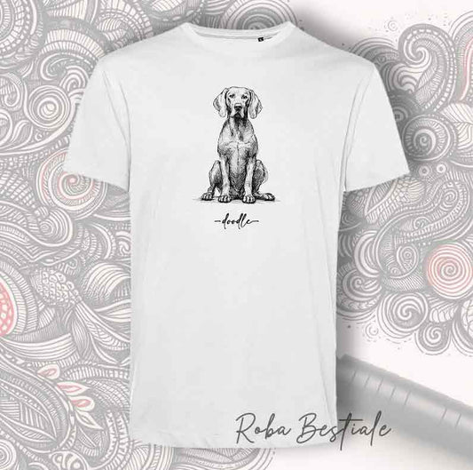 T-Shirt DOODLE - WEIMARANER