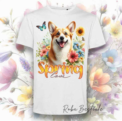SPRING T-Shirt - WELSH CORGI CARDIGAN