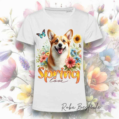 SPRING T-Shirt - WELSH CORGI CARDIGAN