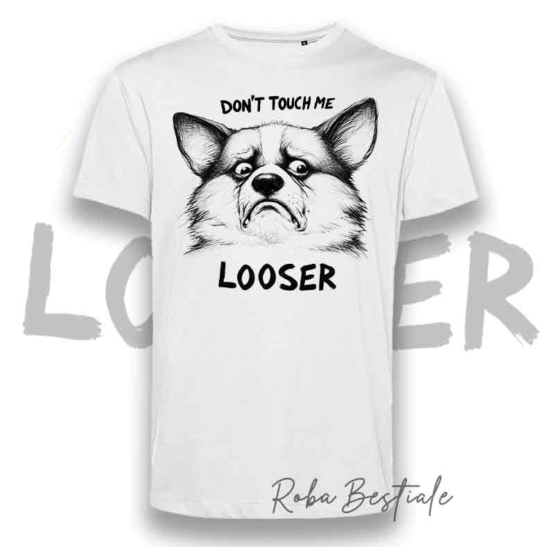 T-Shirt DON'T TOUCH ME - WELSH CORGI PEMBROKE