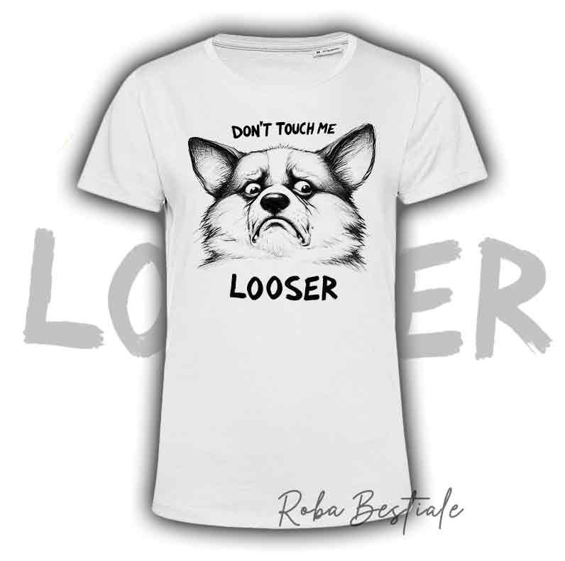 T-Shirt DON'T TOUCH ME - WELSH CORGI PEMBROKE