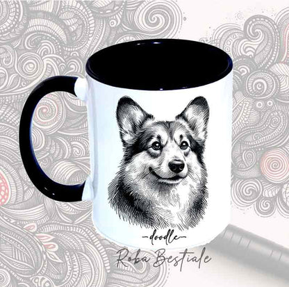 Tazza DOODLE - WELSH CORGI PEMBROKE
