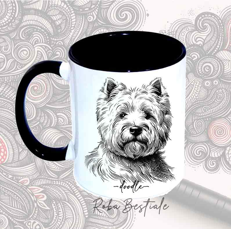 DOODLE mug - DUTCH SHEPHERD