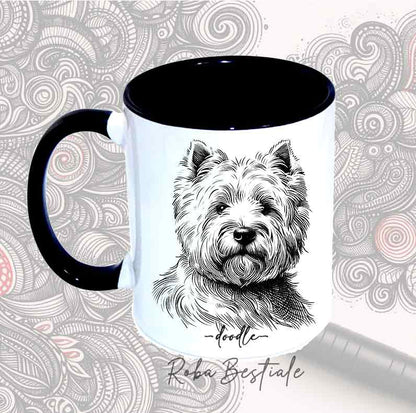 DOODLE mug - DUTCH SHEPHERD