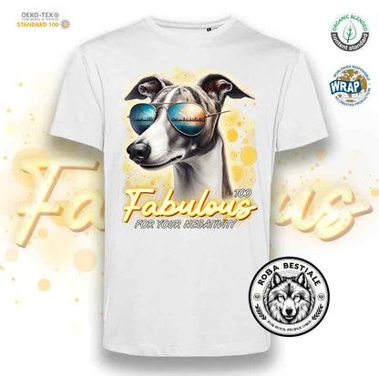 T-Shirt TOO FABULOUS - WHIPPET