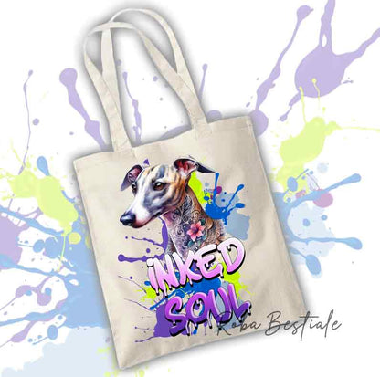 Shopper INKED SOUL - WHIPPET Tigrato