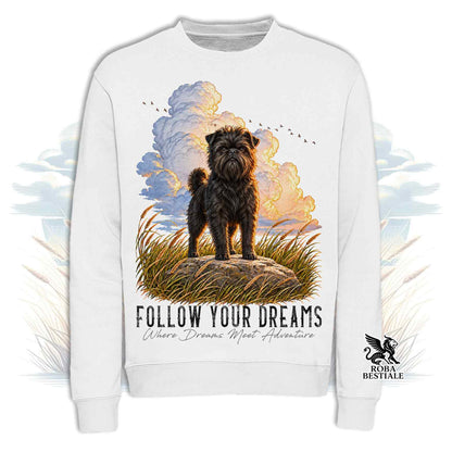 Felpa AFFENPINSCHER - Girocollo - Collezione Dream