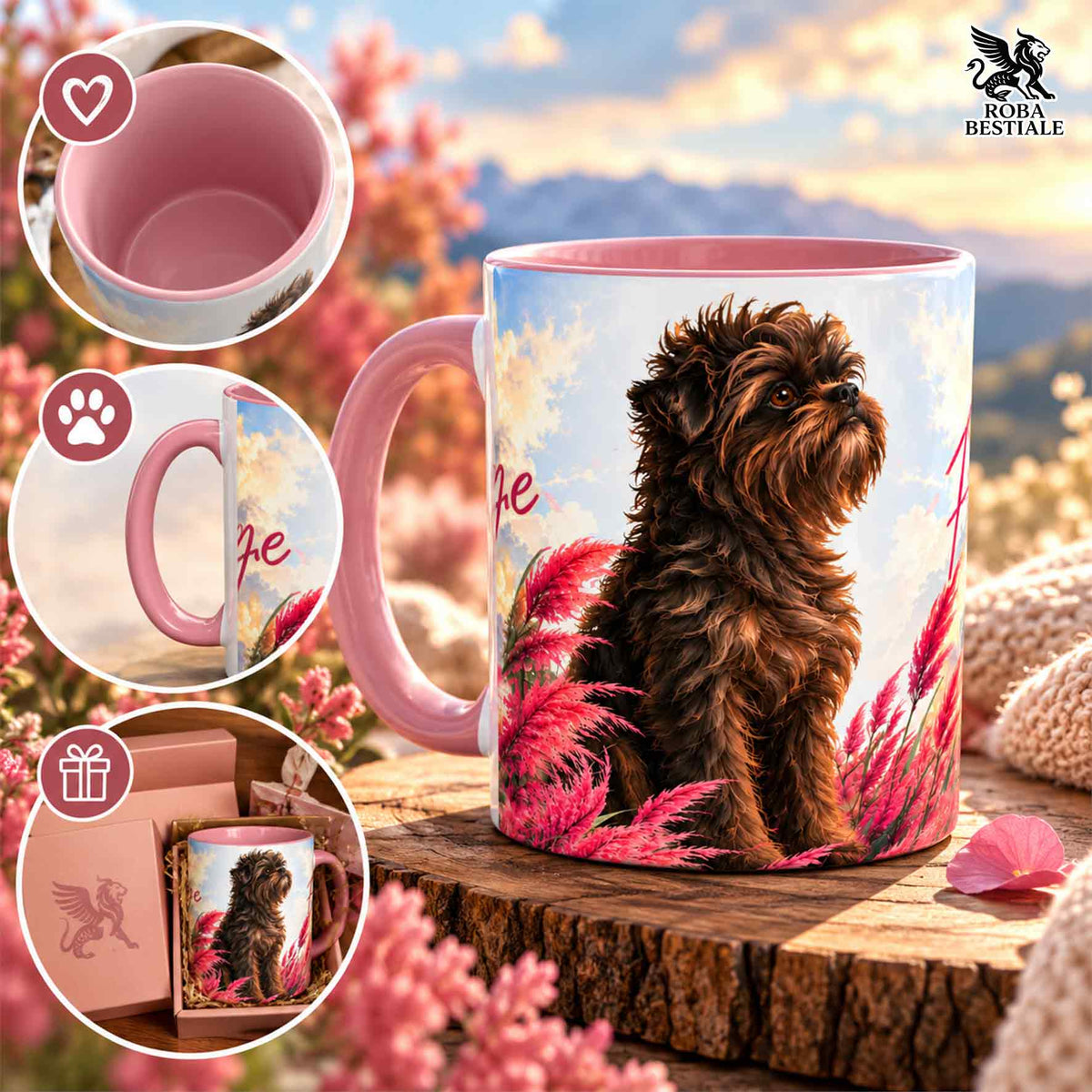 Tazza AFFENPINSCHER - Collezione Freedom - 2