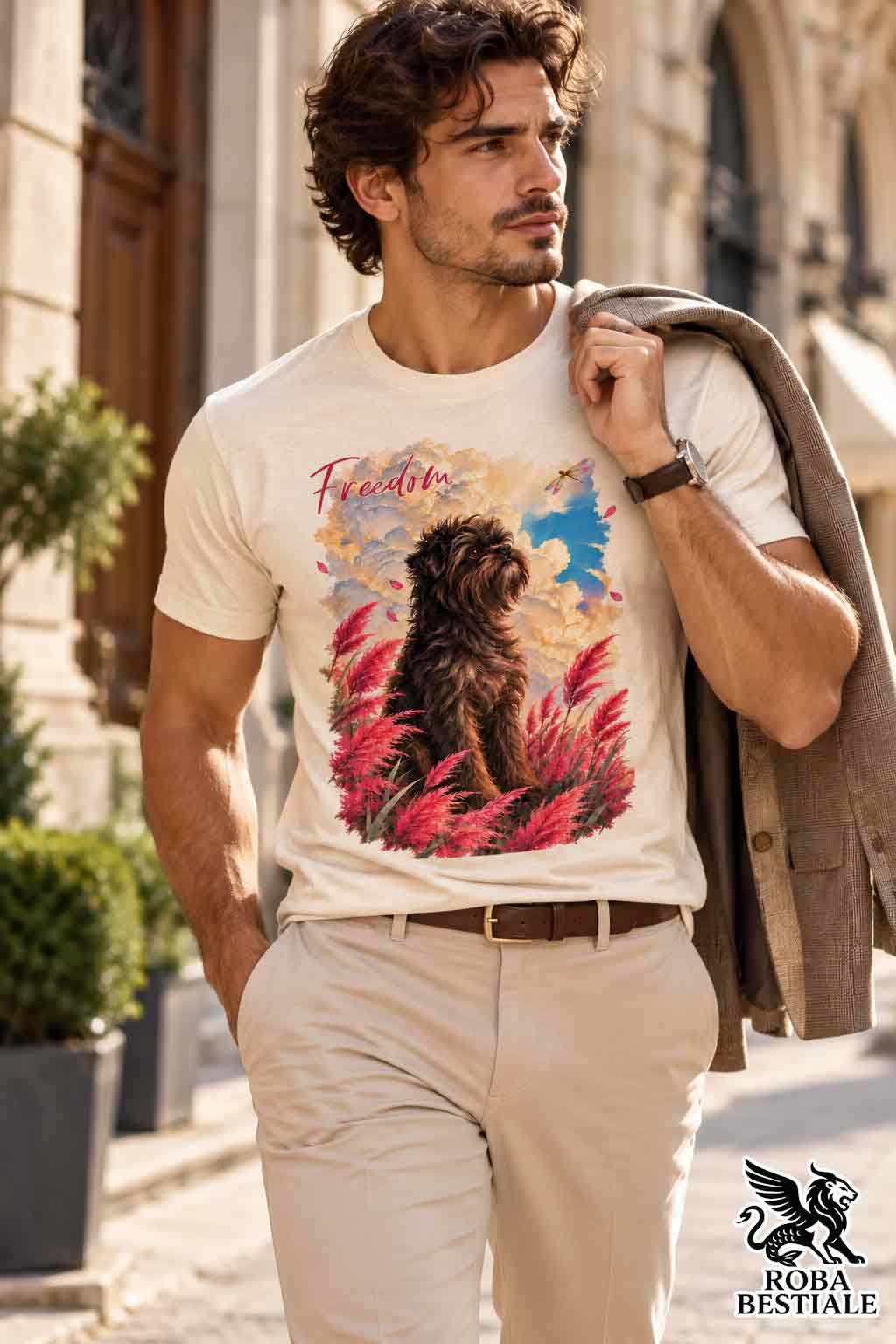 T-Shirt AFFENPINSCHER - Collezione Freedom - 1