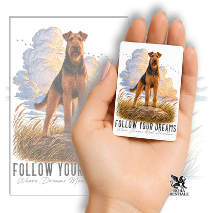 Calamita AIREDALE TERRIER - Collezione Dream