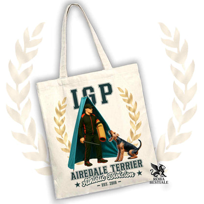 Tote Bag AIREDALE TERRIER - Collezione IGP Revier