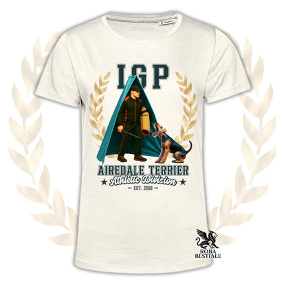 T-Shirt AIREDALE TERRIER - Collezione IGP Revier