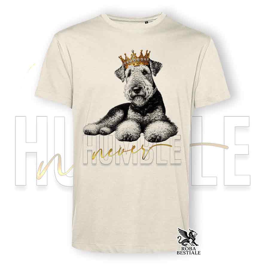 T-shirt AIREDALE TERRIER - Collezione Never Humble