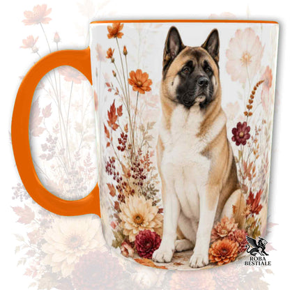 Tazza AKITA AMERICANO Fulvo Zibellino - Collezione Fall...in Love
