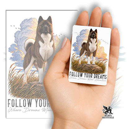 Calamita AKITA AMERICANO Tigrato - Collezione Dream