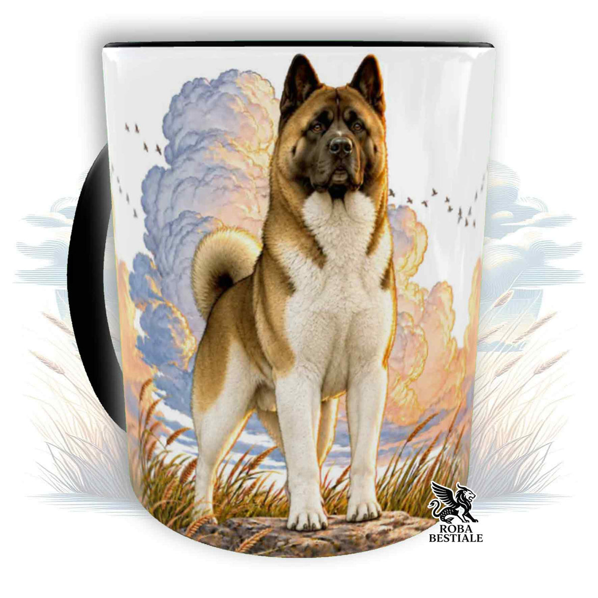 Tazza AKITA AMERICANO Zibellino - Collezione Dream