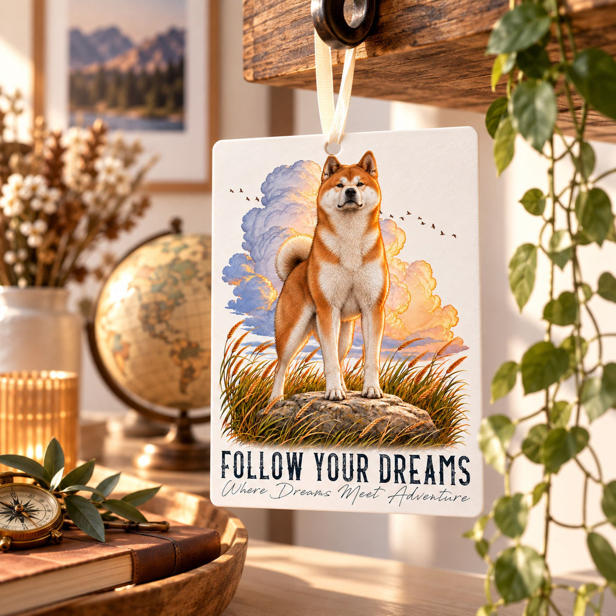 Profumatore AKITA INU Rosso - Collezione Dream
