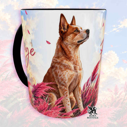 Tazza AUSTRALIAN CATTLE DOG Red - Collezione Freedom