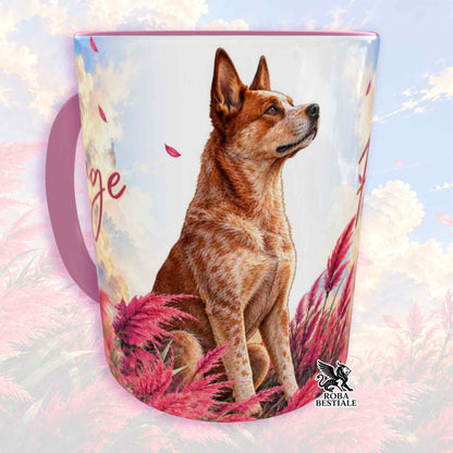 Tazza AUSTRALIAN CATTLE DOG Red - Collezione Freedom