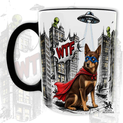 Tazza AUSTRALIAN KELPIE Rosso Focato - Collezione Hero