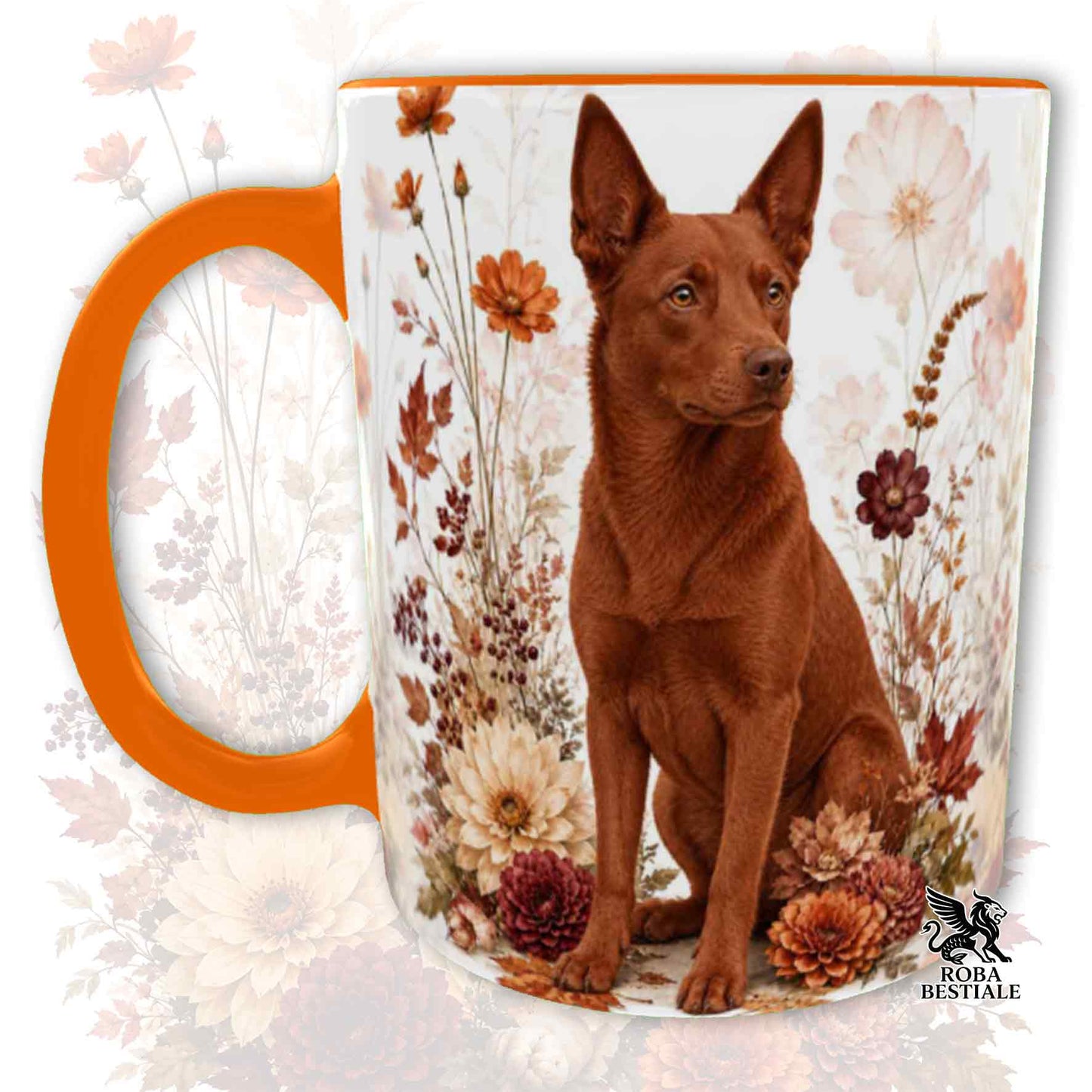 Tazza AUSTRALIAN KELPIE Rosso - Collezione Fall...in Love