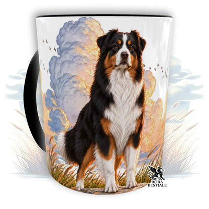 Tazza AUSTRALIAN SHEPHERD Black Tricolor - Collezione Dream