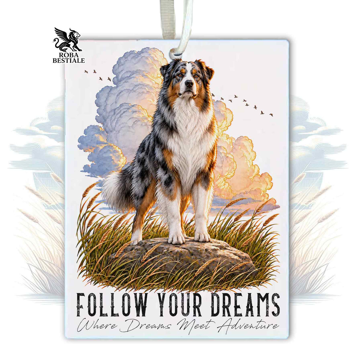 Profumatore AUSTRALIAN SHEPHERD Blue Merle - Collezione Dream