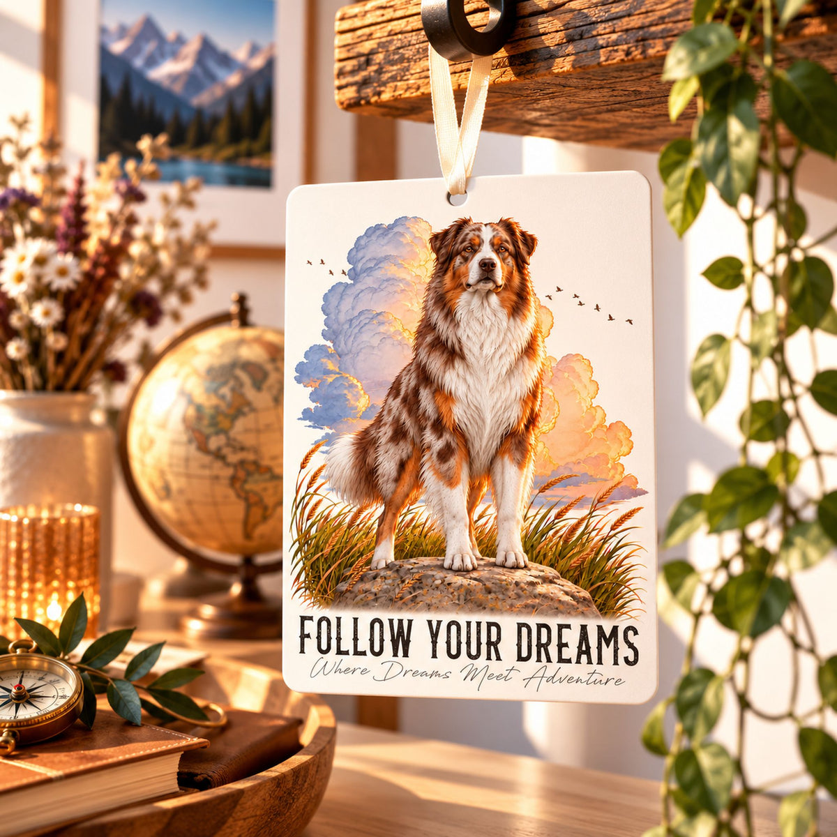 Profumatore AUSTRALIAN SHEPHERD Red Merle - Collezione Dream