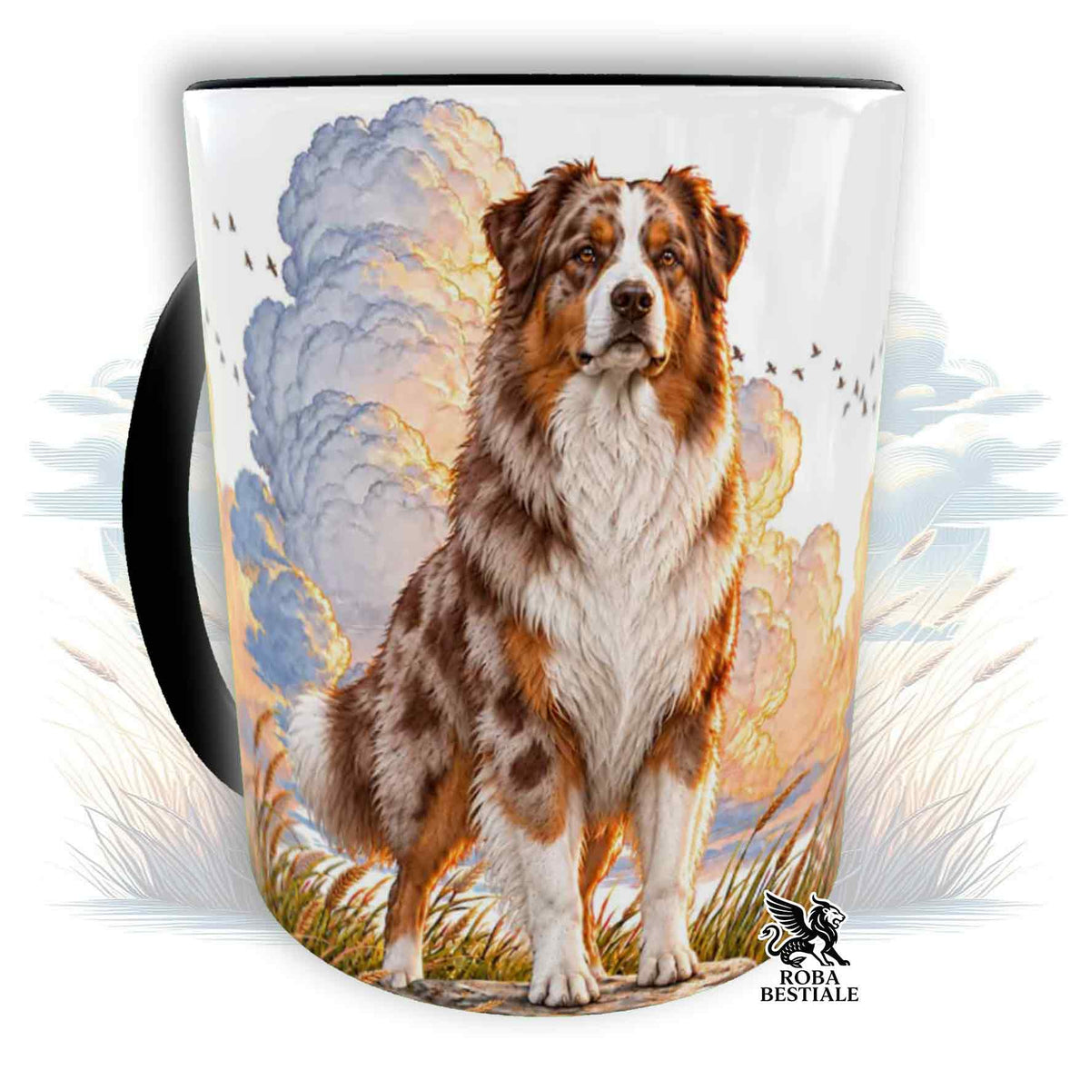 Tazza AUSTRALIAN SHEPHERD Red Merle - Collezione Dream