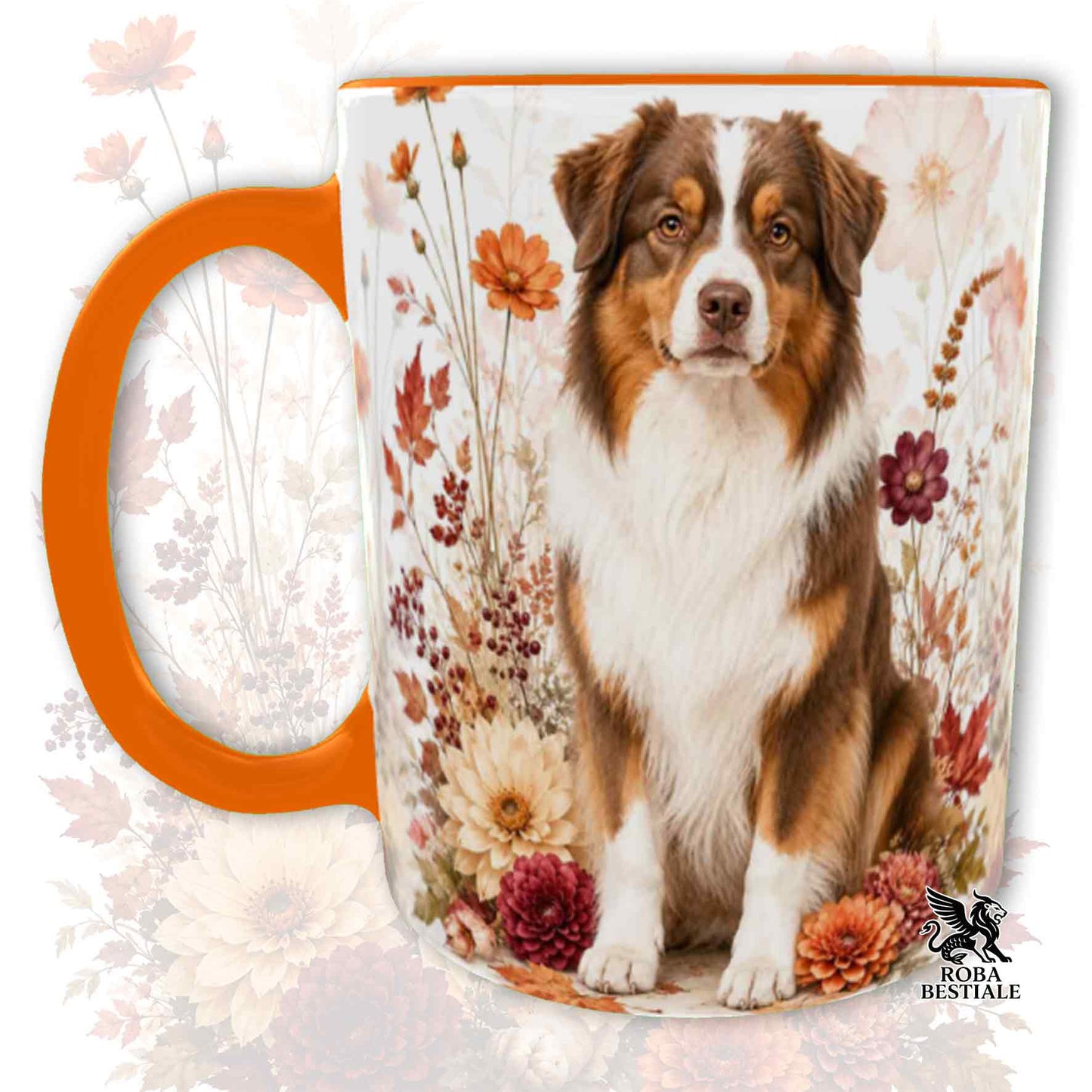 Tazza AUSTRALIAN SHEPHERD Red Tricolor - Collezione Fall...in Love