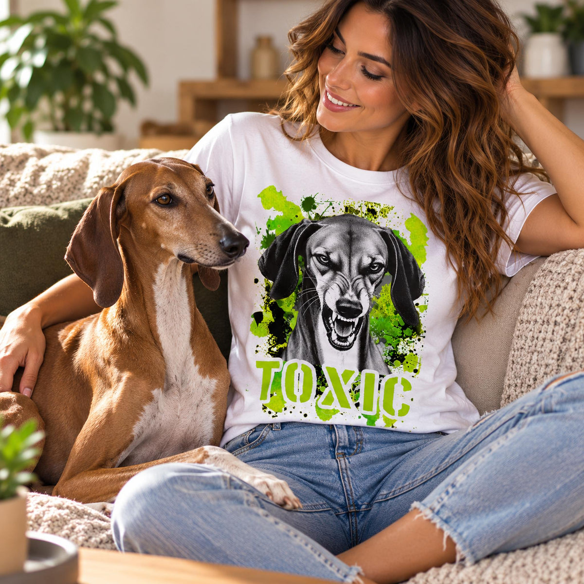 AZAWAKH T-shirt - Toxic Collection