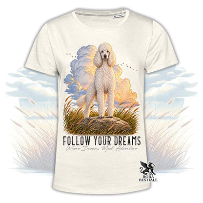 T-Shirt BARBONE Grande Mole Bianco - Collezione Dream