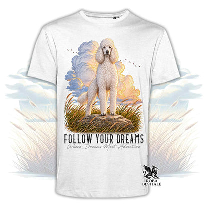 T-Shirt BARBONE Grande Mole Bianco - Collezione Dream