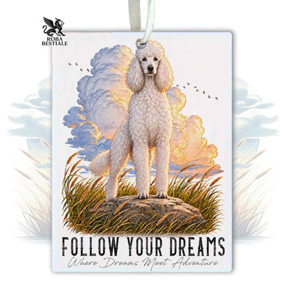 Profumatore BARBONE Grande Mole Bianco - Collezione Dream