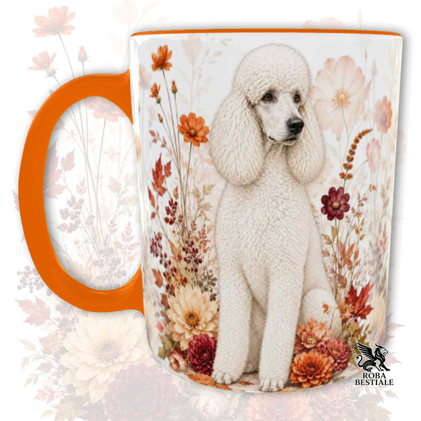 Tazza BARBONE Grande Mole Bianco - Collezione Fall...in Love