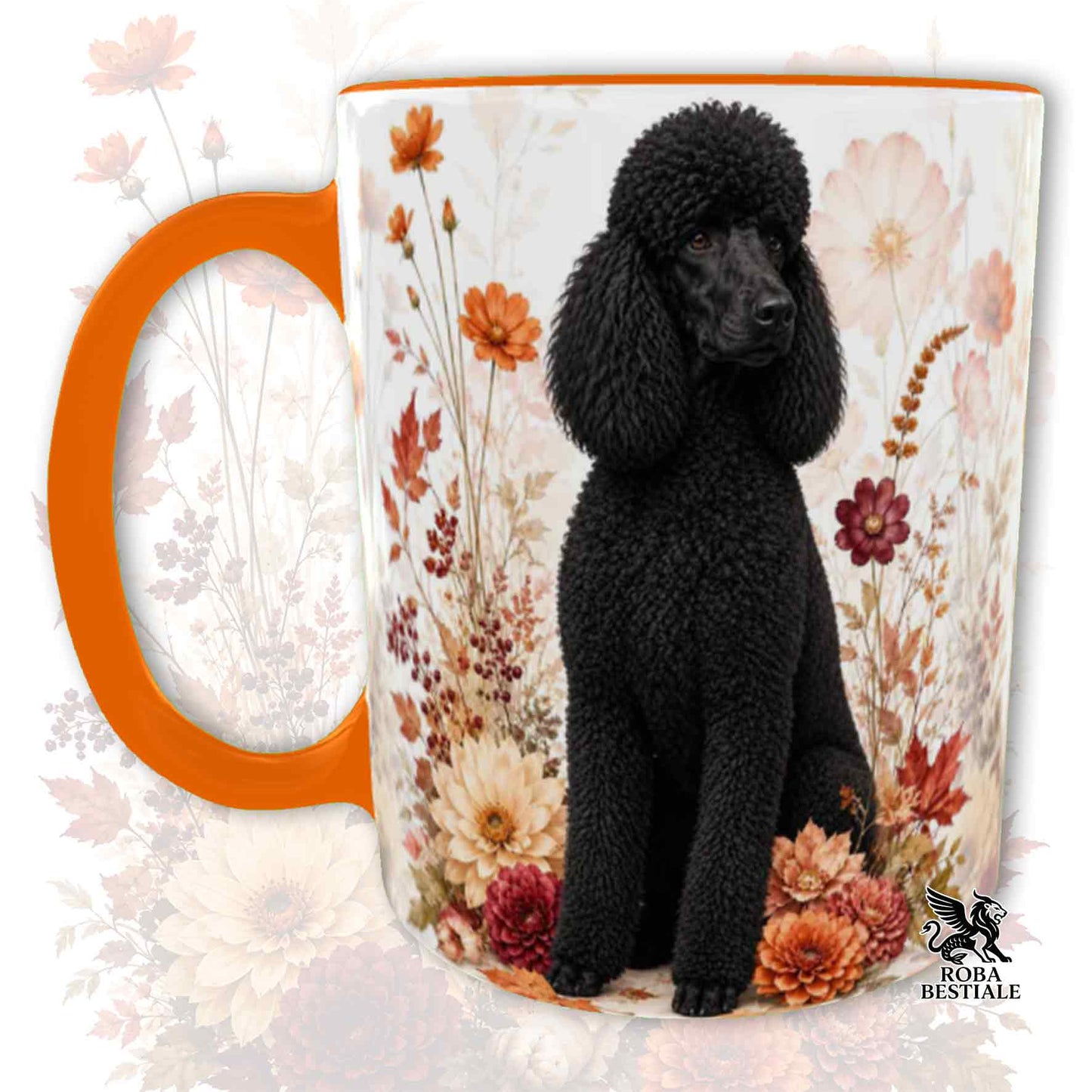 Tazza BARBONE Grande Mole Nero - Collezione Fall...in Love