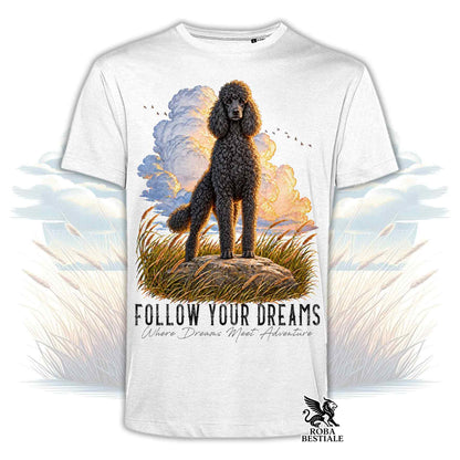 T-Shirt BARBONE Grande Mole Nero - Collezione Dream